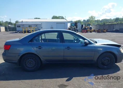 2009 Hyundai Sonata Gls from USA, damaged, VIN 5NPET46C59H551479